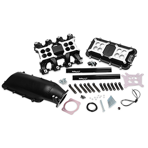 Holley 300-135BK Ls3 Mid-rise Mod Efi Intake Man Kit - Black