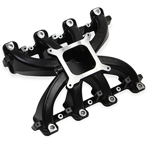 Holley 300-137BK Intake Manifold, Ls1 Street Sp, Efi - Black