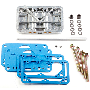 Holley 34-6SA 4160-4150 Conv Kit - Polished Aluminum