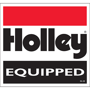 Holley 36-28 Decal - Holley Equipped