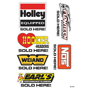Holley 36-410 Decal, Holley Brands Sold Here