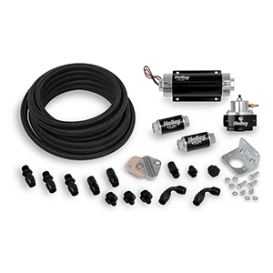 Holley 526-2 Fuel Kit (pro-lite 350 Hose, Hp Billet Pump,