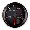 Holley 553-133 2-1/16 Fuel Level Gauge, Programmable, Black