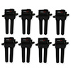 Holley EFI GEN III Hemi Smart Coils, Black, 8-Pack