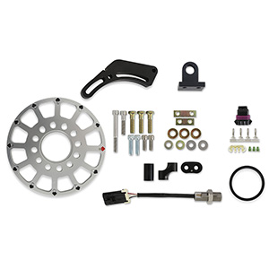 Holley 7.25-Inch 12-1X Crank Trigger Kit, LS, Hall Effect