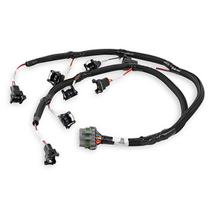Holley 558-213 Injector Harness, Ford, Jetronic, Evenly Spaced