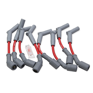 Holley 561-102 6.2l Ls 45deg Spark Plug Wire Set Red/gray