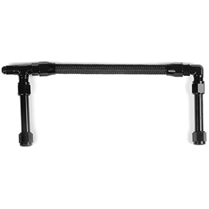 Holley 34-42 -6an Single Inlet Ano-tuff W/pro-lite Ultra Hose