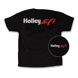 Holley 10044-SM Tee - Holley Efi Ss Black