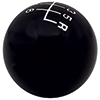 Hurst 1630140 Shift Knob - Black 6 Speed 3/8 - 16 Threads