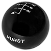 Hurst 1631225 Shift Knob - Black 6 Speed M12 X 1.25 Threads