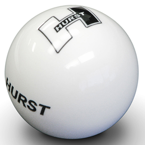Hurst 1631401 Shift Knob - White Universal