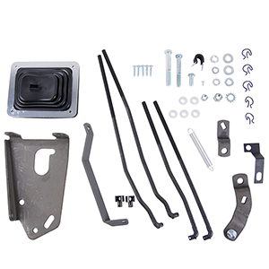 Hurst 3670027 Mastershift 3-Speed Installation Kit '63-'87 Ford 1/2 Ton 2Wd Pick-Up Truck