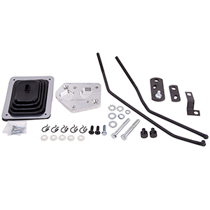 Hurst 3677640 Mastershift 3-Speed Installation Kit Ford Mustang 65-73