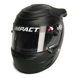 Impact Vapor SC20 Racing Helmet, X-Large, Flat Black, Snell SA2020