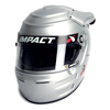 Impact Vapor SC20 Racing Helmet, Large, Silver, Snell SA2020