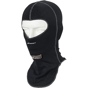 Impact Racing Balaclava - ION Single Eye Black SFI