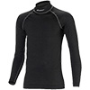 Impact Racing ION Lightweight Nomex Underwear Long-Sleeve Top, Black, Size 3X-Large