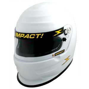 Impact Autograph Helmet, White