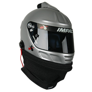 Impact Helmet Skirt, 2-Layer, Tapered, Sewn-In, LG-XXL, SFI 3.3/5