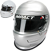 Impact Vapor Racing Helmet, XX-Large, White, Snell SA2020