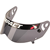 Impact Racing Champ & Nitro Helmet Shield, Anti-Fog, Dark Smoke