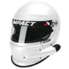 Impact Air Vapor Side Air Racing Helmet, Large, White, Snell SA2020