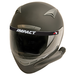 Impact SXS Side Air Helmet, X-Small, Flat Black, DOT