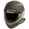 Impact SXS Side Air Helmet, Large, Flat Black, DOT