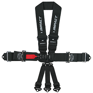 Impact Racing 3" Latch & Link Racing Harness, U-Type Shoulder Belts, 7-Point