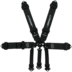 Impact Camlock Racing Harness, Individual Shoulder Belts, 7-Point