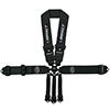 Impact Camlock Racing Harness, U-Type Shoulder Belts, 7-Point