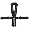 Impact Camlock Racing Harness, U-Type Shoulder Belts, 7-Point