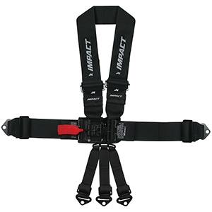 Impact Racing 3" Latch & Link Racing Harness, U-Type Shoulder Belts, 7-Point