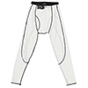 Impact Racing ImpactMax Fire-Retardant Underwear Pants, White, Size Large