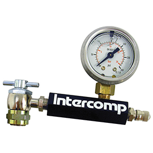 Intercomp 100675-A Analog Shock Inflation And Pressure Gauge