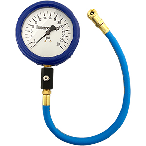 Intercomp 360059 4" Glow-In-The-Dark Air Pressure Gauge (30Psi)