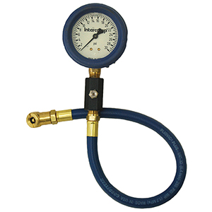Intercomp 360066 2.5" Liquid-Filled Air Pressure Gauge (30Psi)