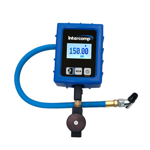 Intercomp 360099 Digital Fill,Bleed,Read Gauge W/Ang Chuck (150Psi)