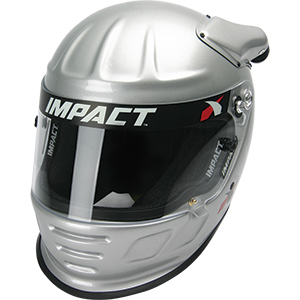 Impact Air Draft OS20 Racing Helmet, Large, Silver, Snell SA2020