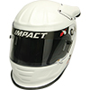 Impact Air Draft OS20 Racing Helmet, Large, White, Snell SA2020