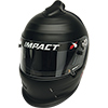 Impact Air Vapor Racing Helmet, X-Large, Flat Black, Snell SA2020