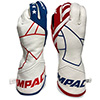 Impact Alpha Racing Gloves, SFI3.3/5 Rated, Patriot Red/White/Blue, Size Large