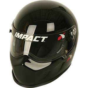 Impact Champ ET Racing Helmet, X-Large, Black, Snell SA2020