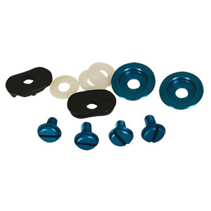 Impact Helmet Pivot Kit, Blue