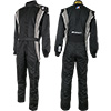 Impact Phenom DS Racing Suit, 1-Piece, Black/Grey, Size 3X-Large
