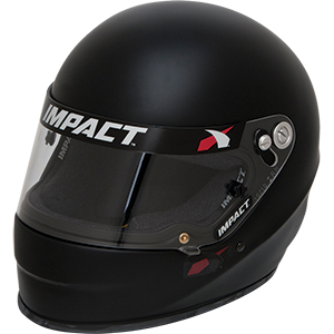 Impact Crew Fueler Helmet, Large, Flat Black, Snell SA2020