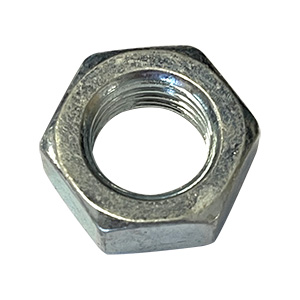 BSC 1/2-20" Steel Jam Nut, 3/4" Hex, Left Hand