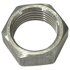 BSC 5/8-18" Lightweight Steel Jam Nut, 3/4" Hex, Left Hand