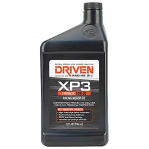 Driven 00306 XP3 Synthetic Racing Oil